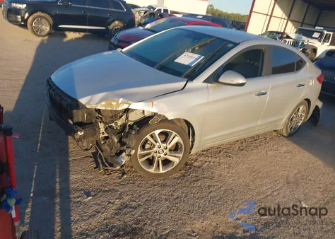 2017 Hyundai Elantra Limited из США, поврежденный, VIN 5NPD84LF5HH079455